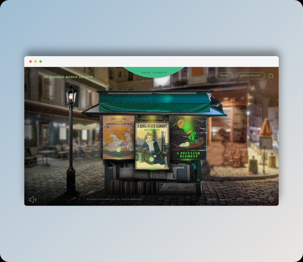 Radioactive — Streets of Paris storytelling experience